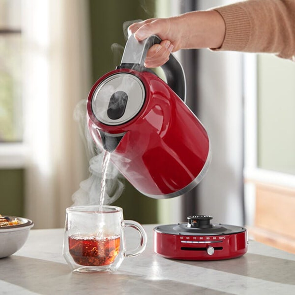 image 1 of KitchenAid Breakfast Suite Empire Red 1.7L Kettle | Red