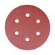 image 1 of Timco - Random Orbital Sanding Discs - 80 Grit - Red (Size 150mm - 5 Pieces)