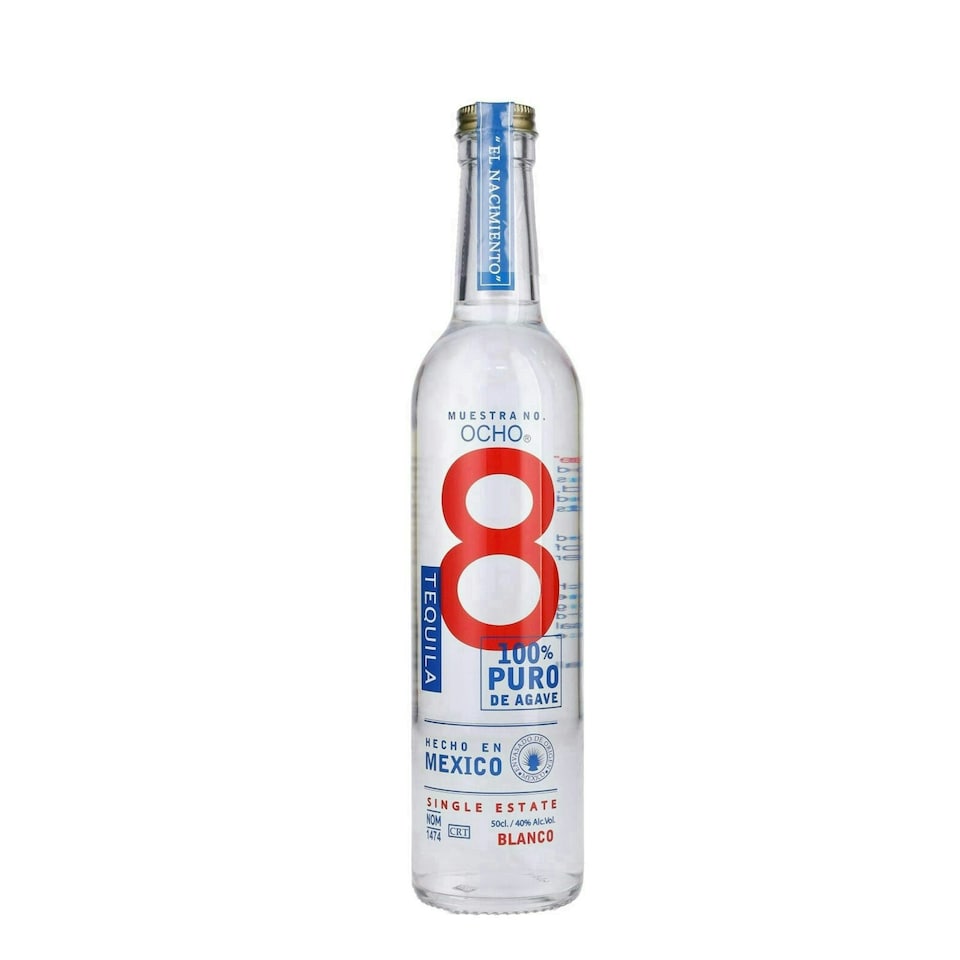 image 1 of Ocho - Plata Agave Tequila