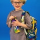 image 3 of Floss & Rock Waterproof Children's Backpack - Dinosaur Multi