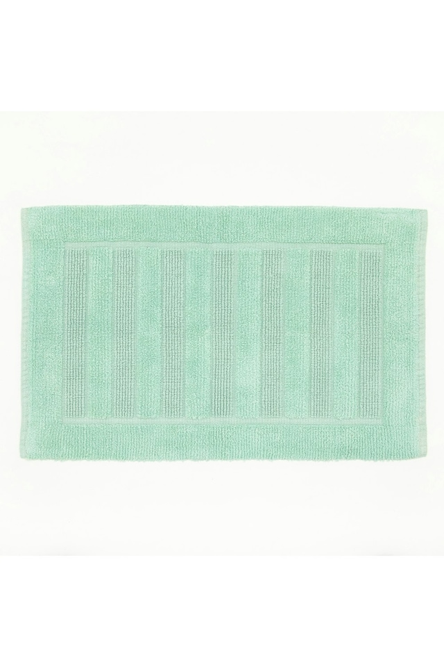 image 1 of Bliss Pima 100% Cotton Bath Mat 50x80cm – Ultra-Soft 1600GSM Luxury Bathroom Rug | Green | Spearmint | 50 x 80cm