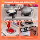 image 6 of COSTWAY 67PCS Kids Play Kitchen Children Pretend Role Play Toy Set