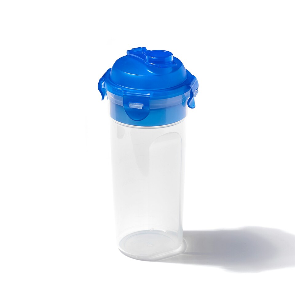 image 1 of LocknLock Hydration Round Mixer/Shaker Sports Accessory Water Bottle - 630 ml