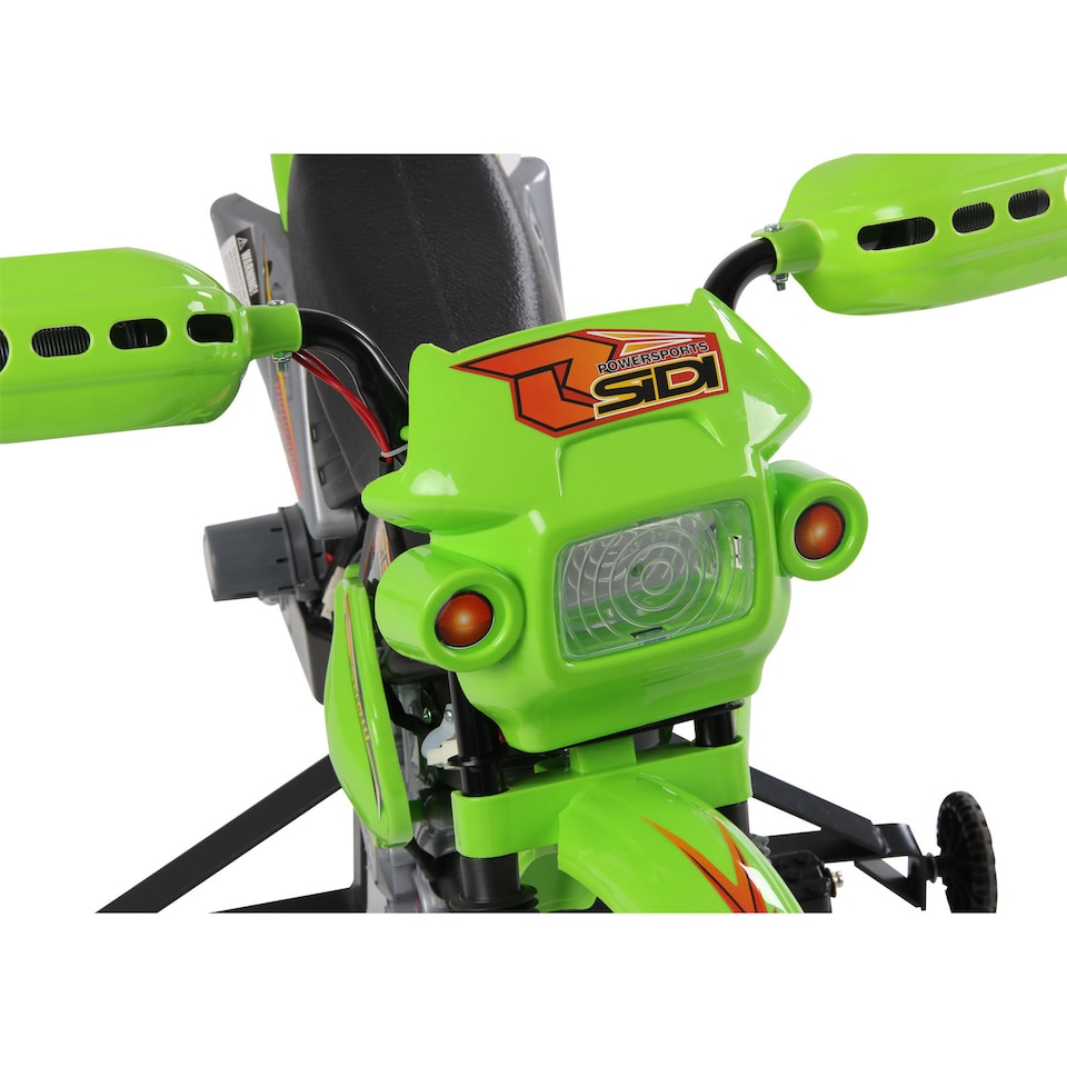 image 1 of HOMCOM 6V Kids Child Electric Motorbike Ride on Motorcycle Scooter Children Toy Gift for 3-6 Years (Green)