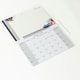 image 1 of 2026 Monthly Memo Board Calendar & Pen Flowers 2 Design