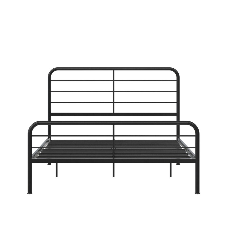 image 1 of Millie Metal Bed Black, Double