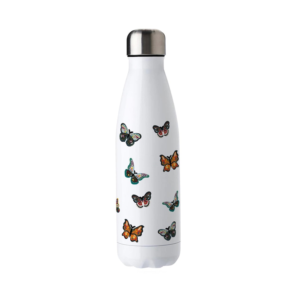 image 1 of Butterfly Reusable Metal Water Bottle