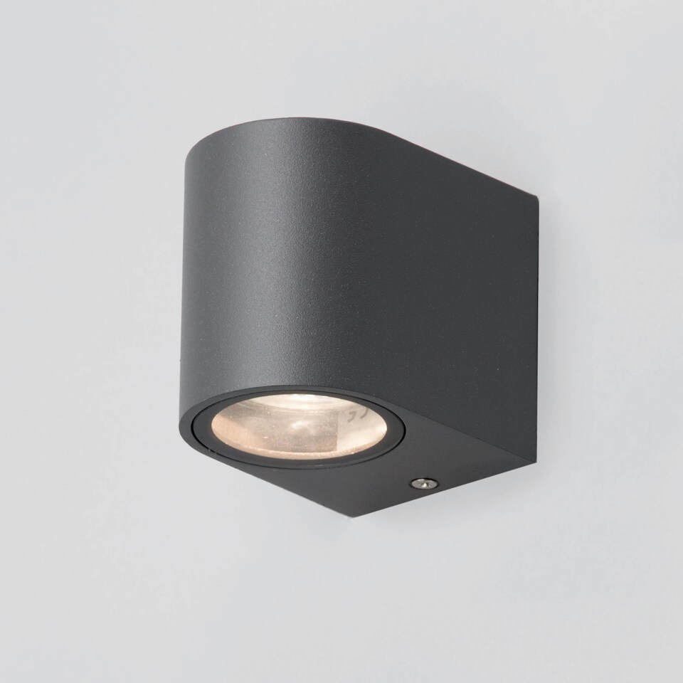 image 1 of BHS Smithe Outdoor Wall Light, Black