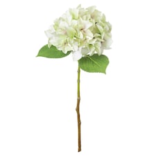 Hill Interiors Shabby Hydrangea Artificial Flower - Green - One Size