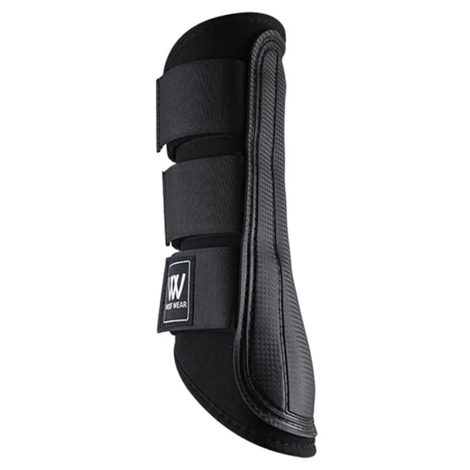image 1 of Woof Wear Double Lock Brushing Boot Black | Size: Medium
Colour: Black