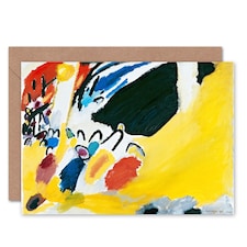 Kandinsky Impression Iii Concert Abstract Art Greeting Card