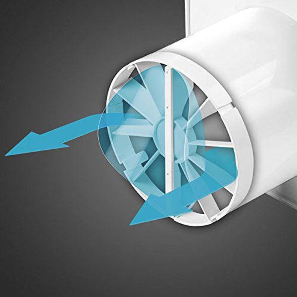 Non Return Valve for Ventilation Extractor Fan Backdraft Wind Shutter ...