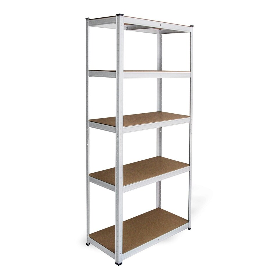 image 1 of White Racking Units 90 x 40 x 180 White