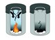 image 2 of Durable Fire Extinguishing Metal Waste Bin | TUV Certified | 30L | Black