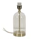 image 4 of ValueLights Jessy Glass Gold Metal Table Lamp Base | Gold