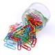 image 2 of Tub of 120 Vinyl Coated Paper Clips 28mm