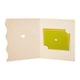 image 3 of Yellow Green Premium 'Time to Shine' Open Card Vivid Aura