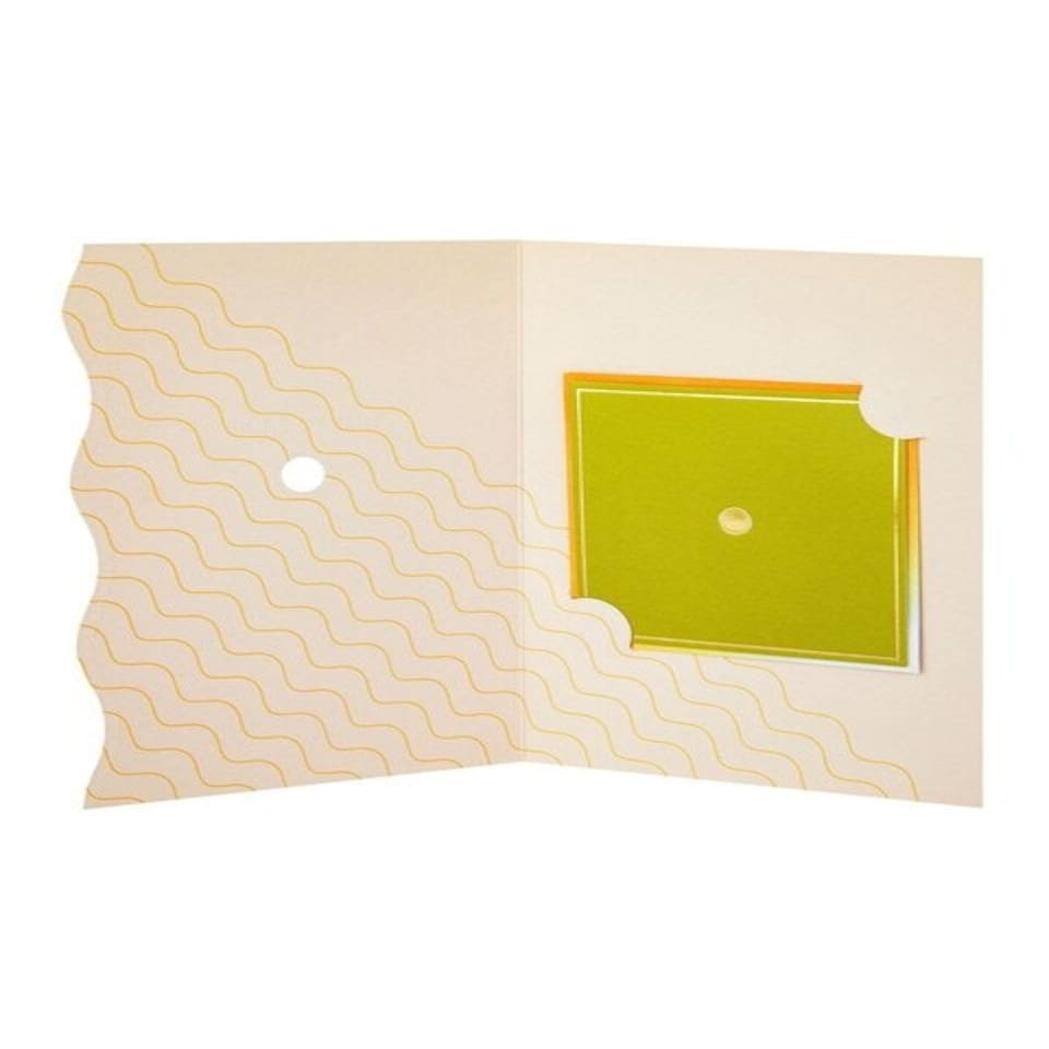 image 1 of Yellow Green Premium 'Time to Shine' Open Card Vivid Aura