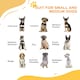 image 2 of Pressure Fit Safety Gate w/ Auto Closing Door, for Small Medium Dogs, 74-100cm