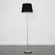 image 1 of ValueLights Pair of Charlie Chrome Table Lamp Pink Shade 