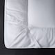 image 5 of Ezysleep 4 Inch Thick Super Soft Microfibre Mattress Topper Deep Fill Comfort | White