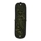 image 1 of Finger Push Plate Sun Door Wall Post Cast Iron Sign Plaque Greek Decorative