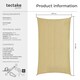 image 6 of Sun Sail Sonny, UV Protected, Water-Resistant and Anti-Tear | Cream | sand | 4 x 6 m | 1