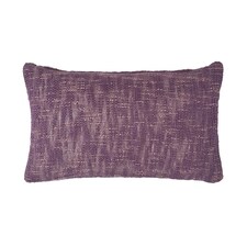 Homescapes Nirvana Cotton Mauve Rectangular Cushion Cover - 30 x 50 cm | Purple | Mauve | 30 x 50 cm