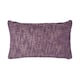 image 1 of Homescapes Nirvana Cotton Mauve Rectangular Cushion Cover - 30 x 50 cm | Purple | Mauve | 30 x 50 cm
