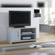 image 4 of Small Wooden TV Unit In Grey