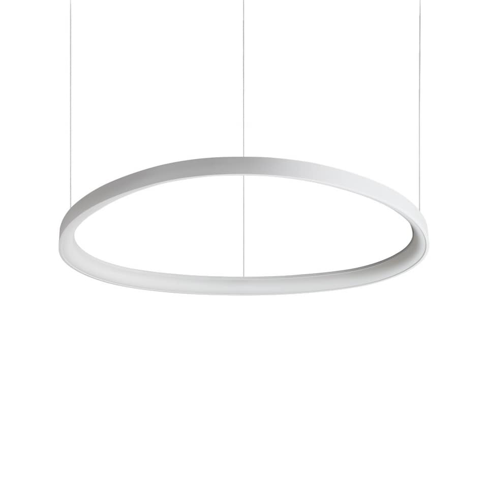 image 1 of Gemini LED Decorative Integrated Pendant Light White, 3000K