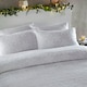 image 4 of furn. Snowflake Tufted 100% Cotton Super King Duvet Cover Set