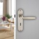image 2 of Satin Nickel URFIC Rouen Lever Door Handles | Multi | Keyhole | 6