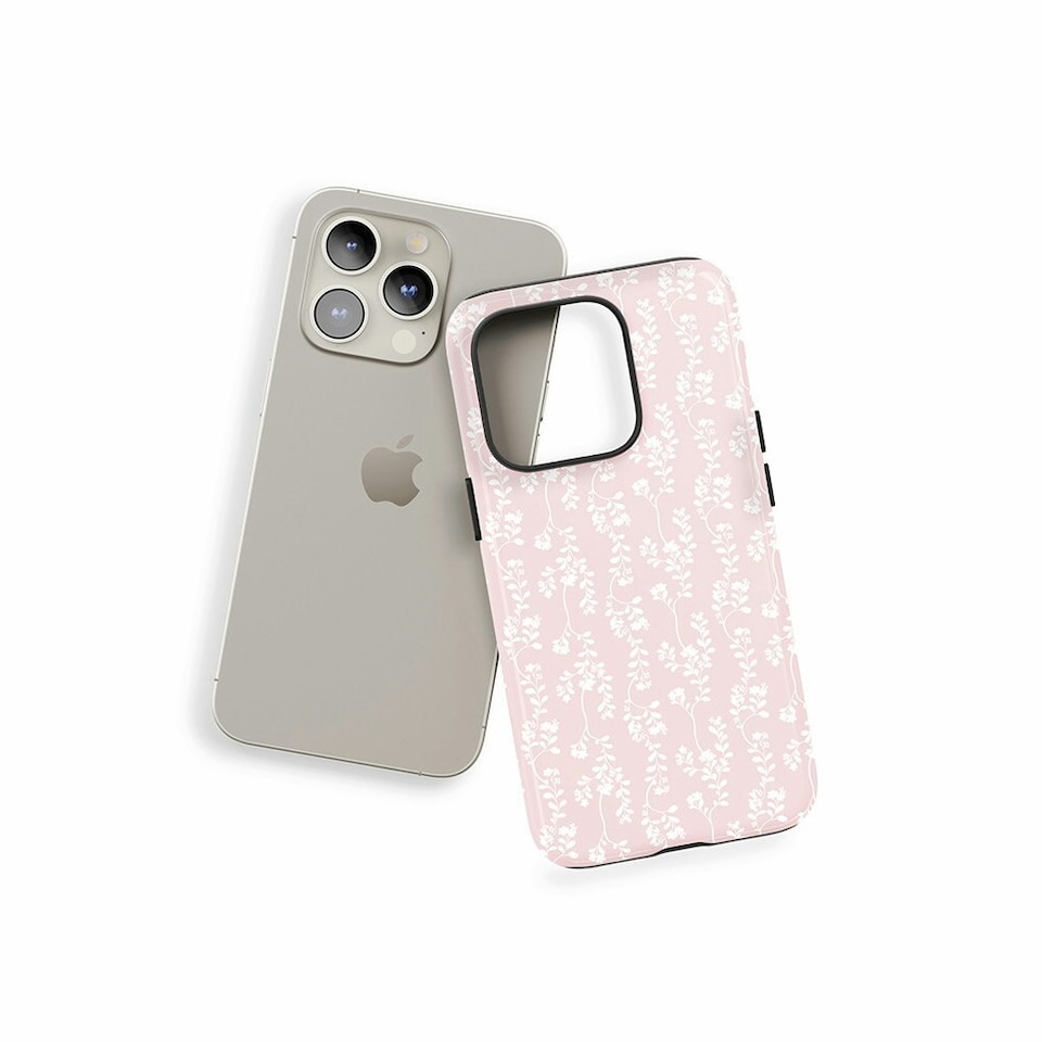 image 1 of Elegant Floral Phone Case | Pink | iPhone 14 Plus
Slim | iPhone 14 Plus
Slim