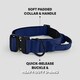 image 5 of HugglePets Tactical K9 Endurance Dog Collar | Blue | M
