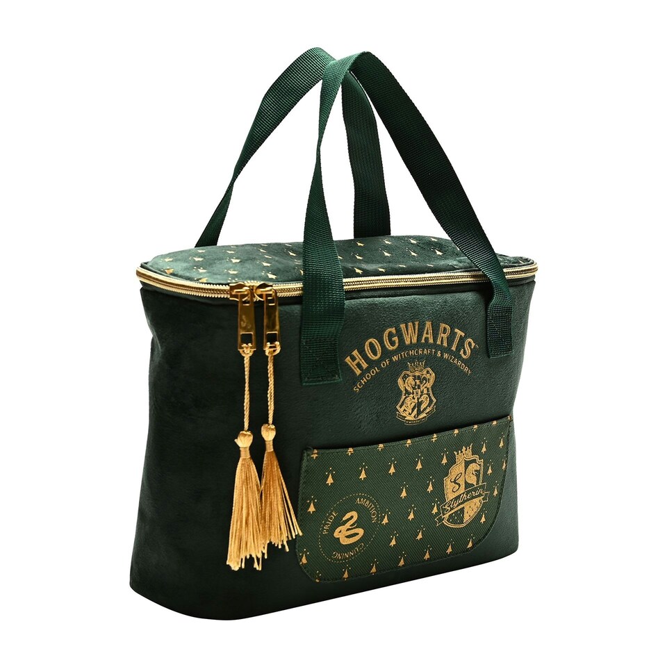 image 1 of Warner Bros Harry Potter Alumni Lunch Bag Slytherin