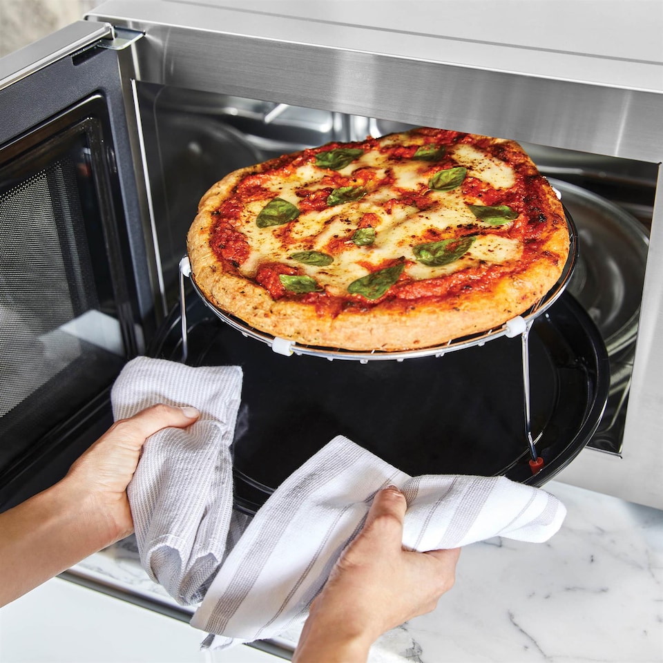 image 1 of Panasonic 4-in-1 Air fryer Combi Microwave - Stainless Steel