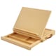 image 1 of Vinsetto Wooden Table Easel Box, Adjustable Beechwood Table Box Easel with Storage Drawer, Portable Folding Artist Drawing & Sketching Board for Adults, Beginners, Artists Painting | Brown