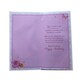 image 2 of With Love To My Wife On Your 80th Birthday Flowers and Butterflies Design Soft Whispers Card