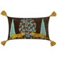image 1 of Wylder Aritra Embroidered Velvet Multicolour Cushion Cover 30 x 50cm Multi