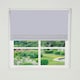 image 2 of 140cm White Straight Diamante Edge Border Roller Blind