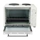 image 2 of Igenix IG7145 Tabletop Mini Oven & Grill , Separate Heating Controls , White