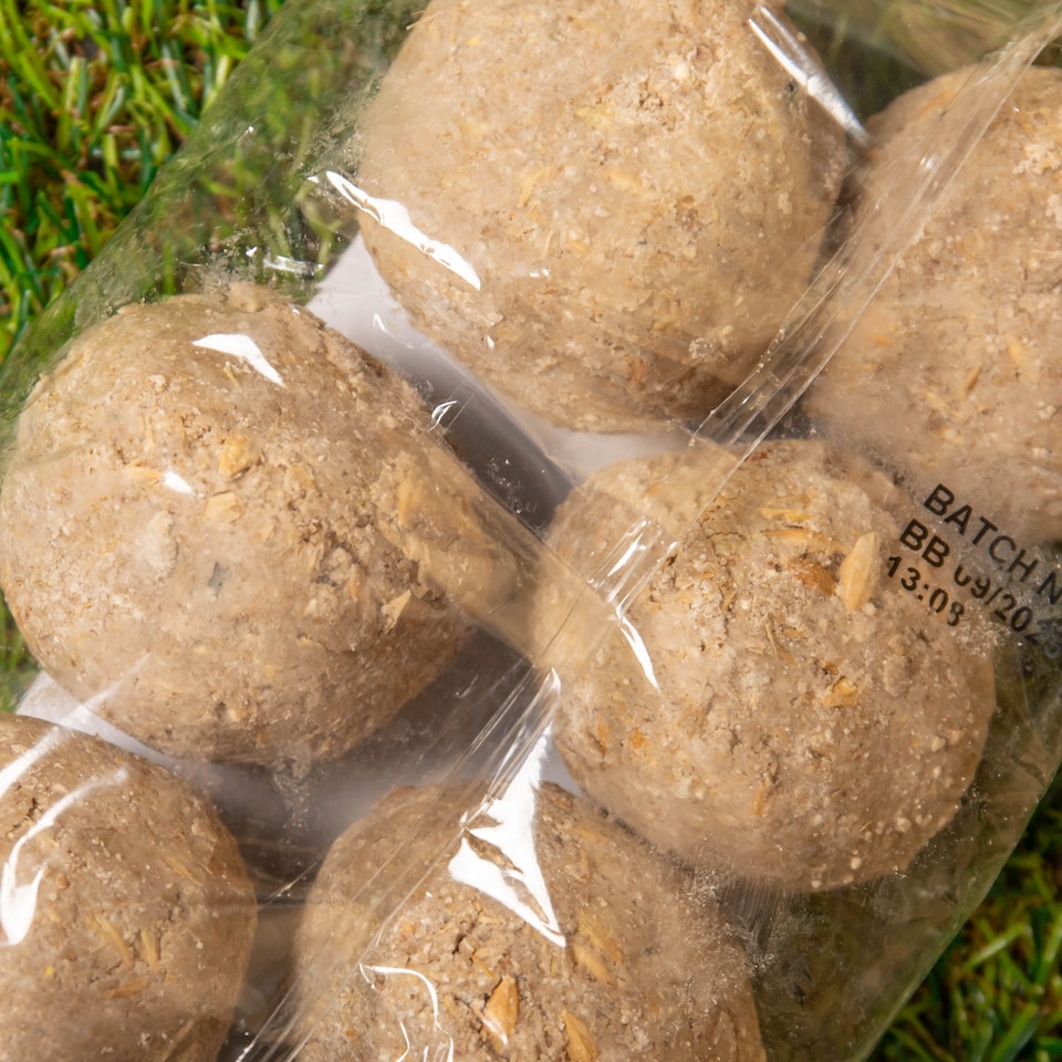 image 1 of Pack of 6 Bird Wildlife Nutritional Suet Fat Balls