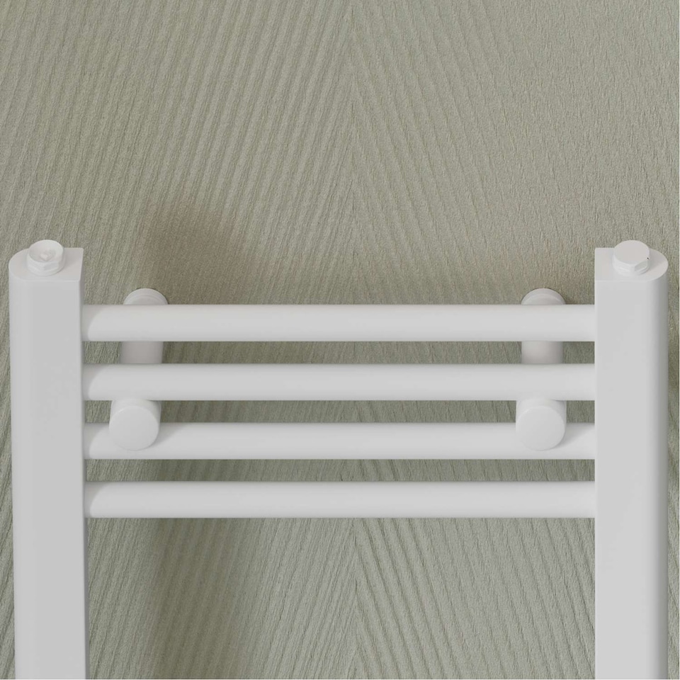image 1 of Derry Traditional - White Thermostatic Radiator Valve & Installation Kit Corner 15mm
