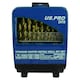image 3 of Metric MM Sizes HSS + Titanium Coated Drill Drilling Bit Set 1mm - 10mm 19pc