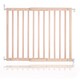 image 1 of Safetots Top of The Stairs Screw Fitted Stair Gate, Natural Wooden, 63.5cm - 105.5cm, Wood Baby Gate, Safety Gate | Cream | 1