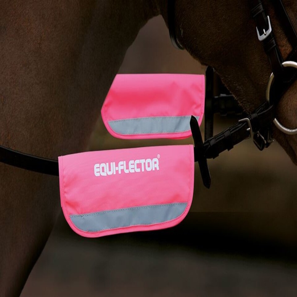 image 1 of Shires Equi-Flector Bridle Bands Yellow | Colour: Yellow
Size: One Size
