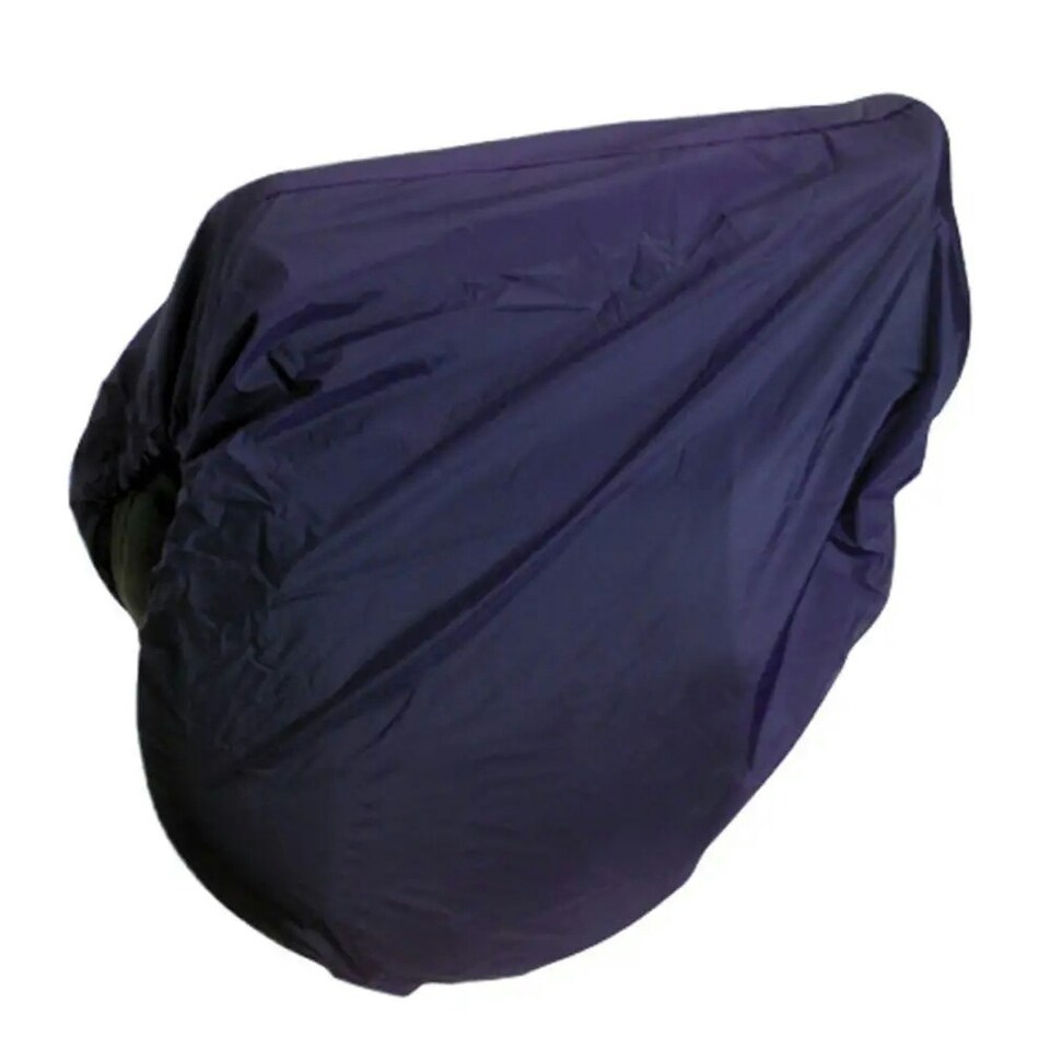 Roma Nylon Horse Saddle Cover - Blue - One Size