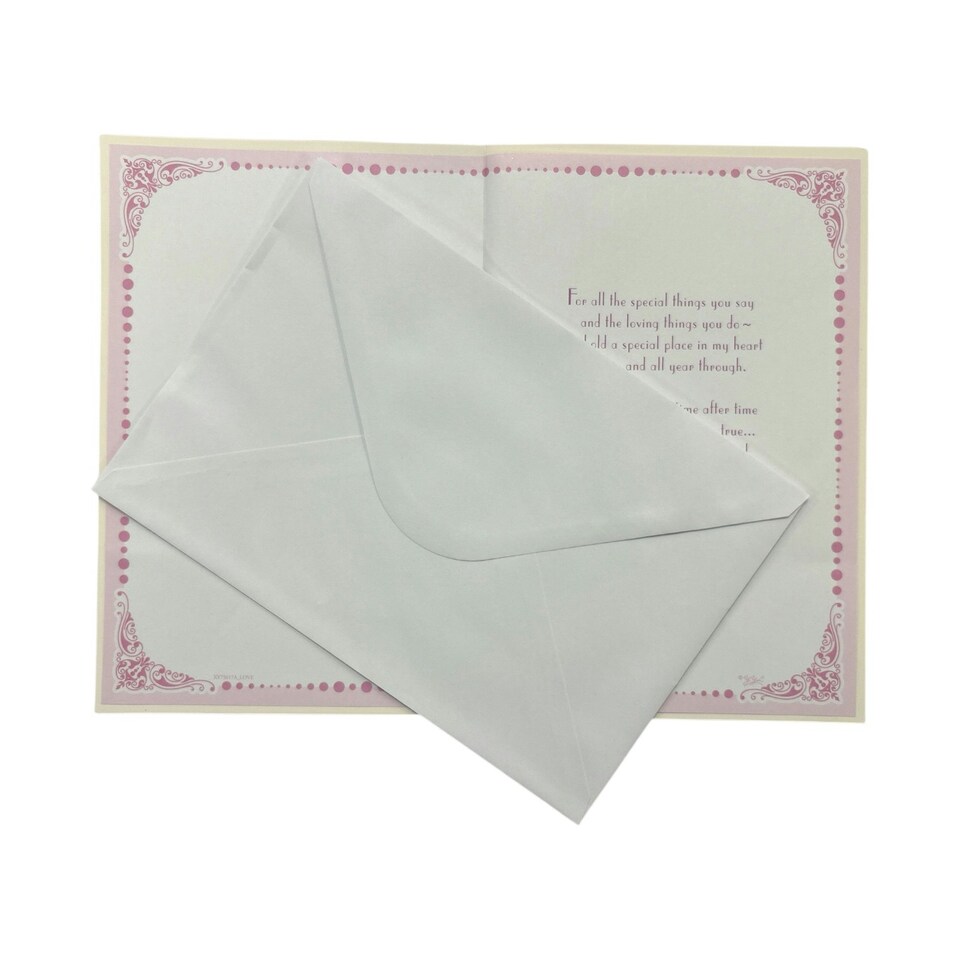 image 1 of To My Wife Lady in Red Dress Design Birthday Card