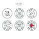 image 7 of MHG Living 1.5 Tog Summer Striped Duvet|Anti-Allergy Hypoallergenic Hollowfibre Quilt-Super King